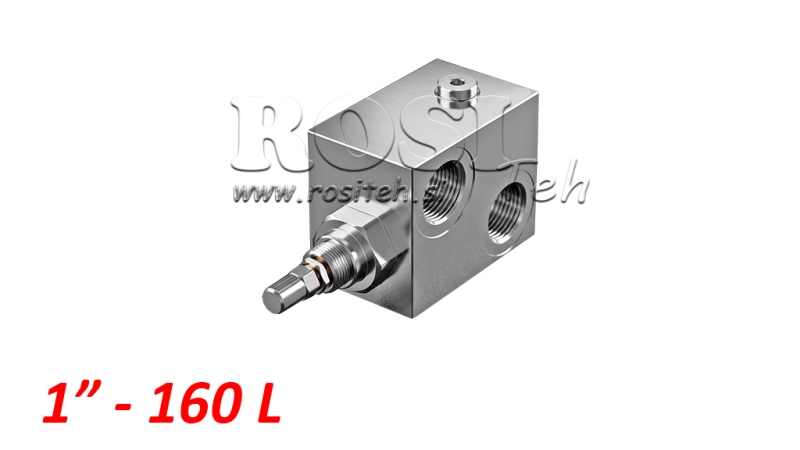 HYDRAULIC PRESSURE REGULATOR VMPP 1' 50-400 BAR - 160LIT
