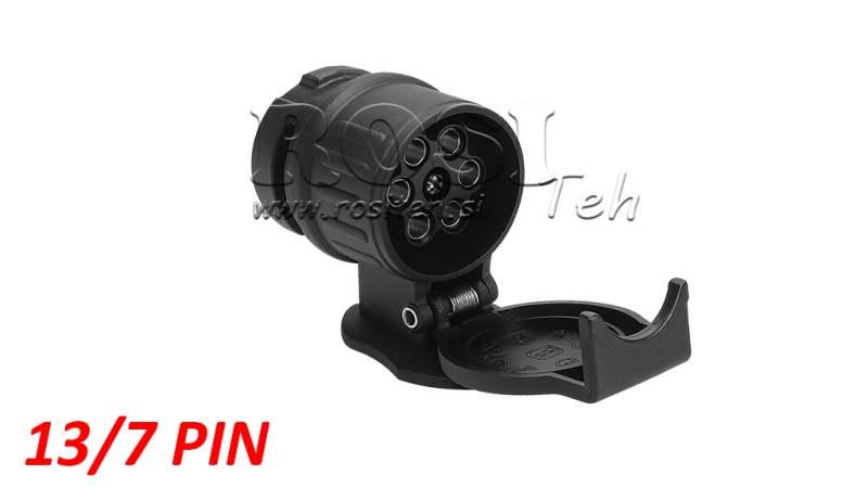 ADAPTATEUR ÉLECTRIQUE 13POL/7POL 12V