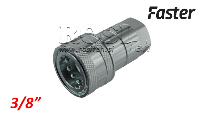 QUICK COUPLING TRACTOR HUN 3/8 FASTER