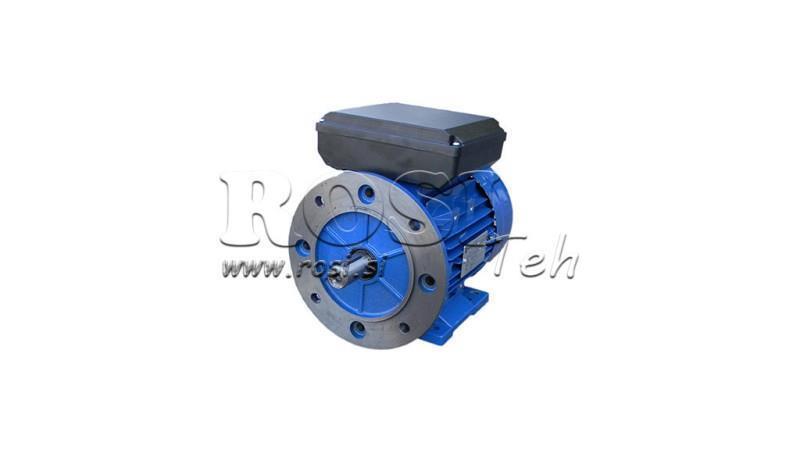 0.18KW-ELEKTRISK MOTOR MY 63 2-4_1390RPM 1FAS FØDDER+FLANGE-B3B5