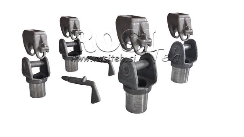 SÆT AF HOLDERE TIL DUMP LASTBIL KESON FORKLIFT