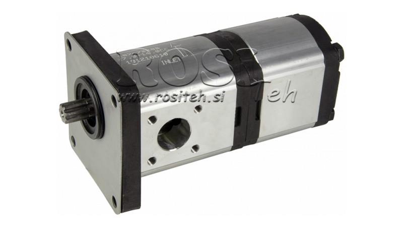 POMPE HYDRAULIQUE TRACTEUR - OEM 87472285 - CNH SÉRIE T4 26 15 cc GAUCHE