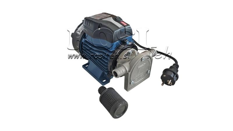 ELEKTRISK PUMPE 230V AC -3/4- 25 lit/min (1500 l/h)