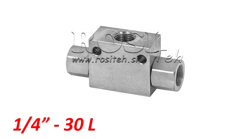 DRUCK UMSCHALTVENTIL 1/4 30 lit