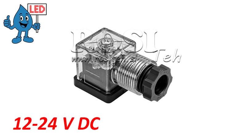 ELEKTRISCHE KONNEKTOR L.E.D. 12 - 24V DC