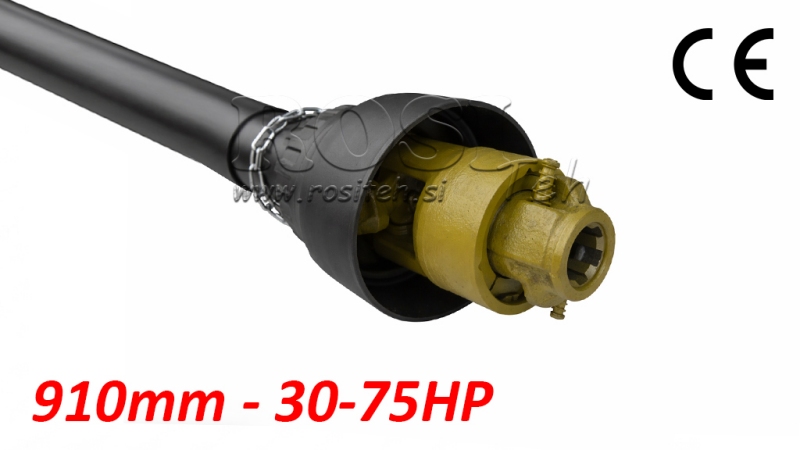 ECO KARDANOVÝ HRIADEĽ 910mm 30-75HP S VOĽNOBEŽNOU SPOJKOU