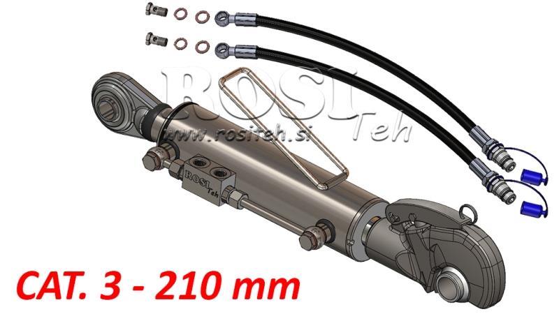 HYDRAULISCHER AUTOMATIK OBERLENKER - CAT. 3 - 80/40-210 (90 - 210 HP)(25,4)