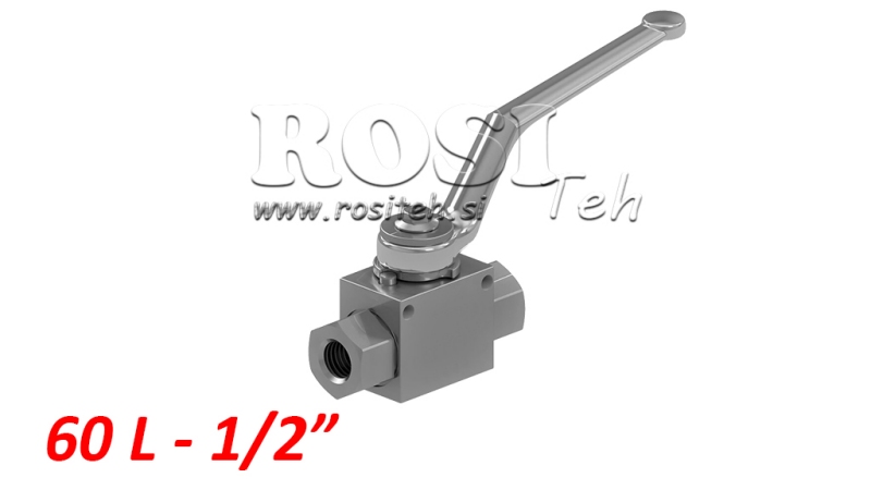 HIDRAVLIČNA ZAPORNA PIPA RS2 1/2 - 500BAR - 60 lit