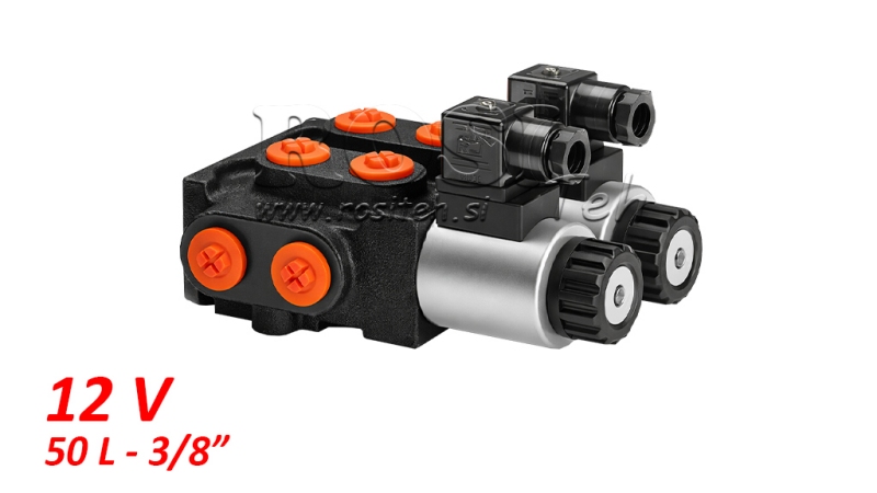 8 wege ventil 3/8 12V - 50lit
