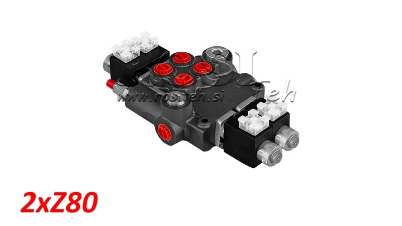 ELEKTROHYDRAULISCHES MONOBLOCKVENTIL 2xZ80