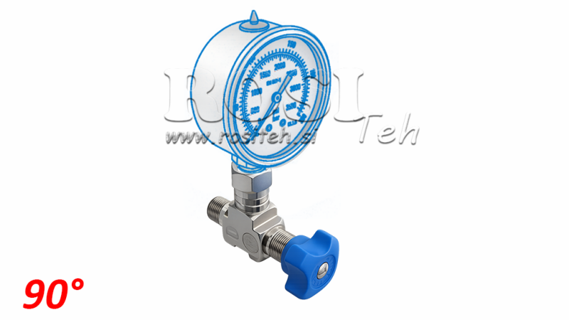 HYDRAULISCHE VENTIL FÜR MANOMETER