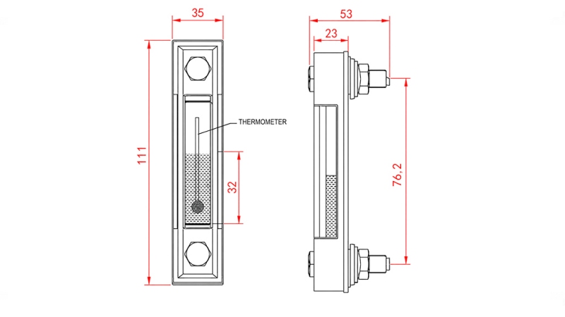 TEMPERATURMESSSKALA KLEIN