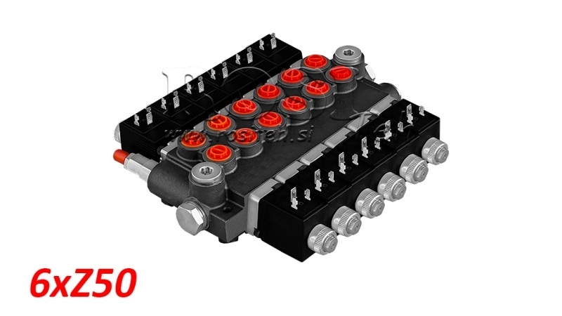 ELEKTROHYDRAULISCHES MONOBLOCKVENTIL 6xZ50
