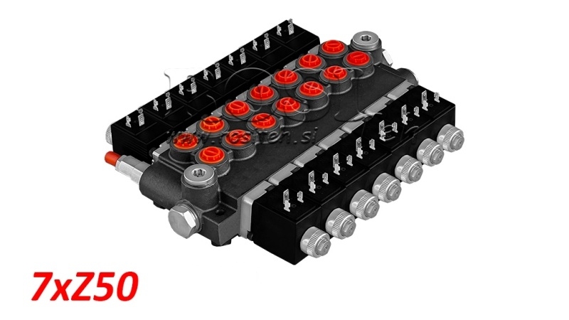 ELEKTROHYDRAULISCHES MONOBLOCKVENTIL 7xZ50