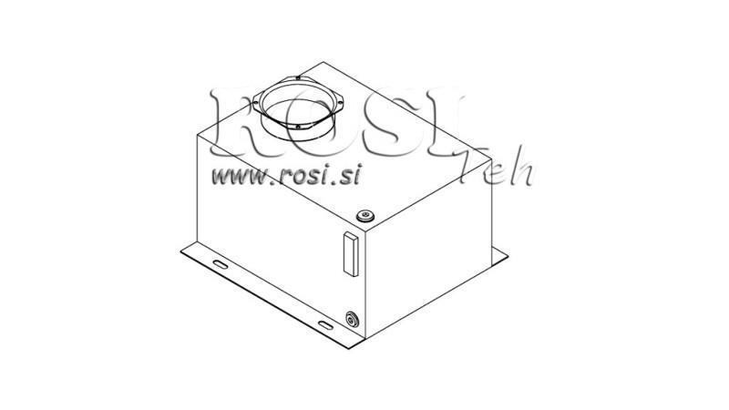 METAL RESERVOIR BOKS PP 20 LITER HORIZONTAL-VERTIKAL