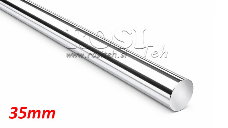 VERCHROMTE KOLBENSTANGE FÜR HYDRAULIKZYLINDER C45 - 35mm (1000mm)