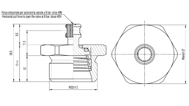 ABDROSSLER FÜR TANK