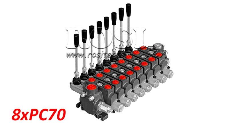 HYDRAULIKVENTIL 8xPC70