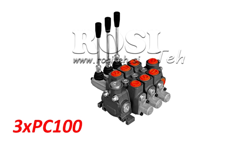 HYDRAULIKVENTIL 3xPC100
