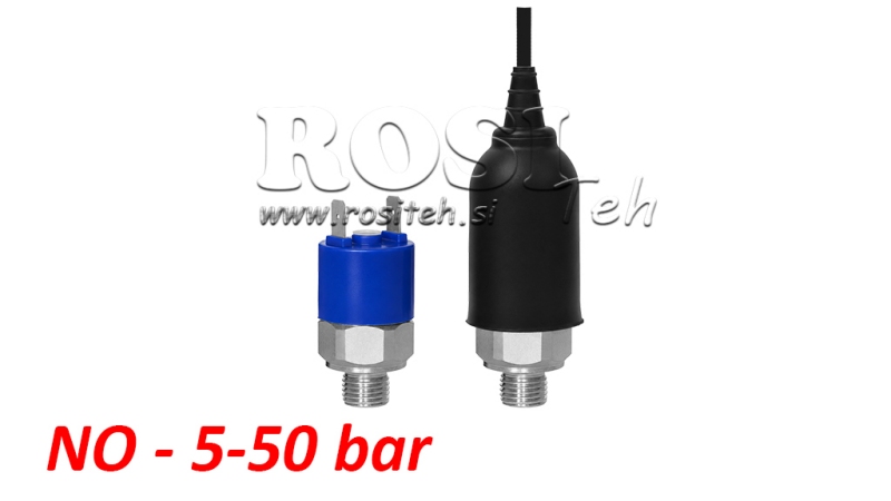 HIDRAULIČNI TLAČNI PREKIDAČ K4 - NO  5-50 BAR (MAX.200BAR)