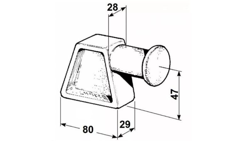 BORDWANDVERSCHLUSS TYP CIERE - MÄNLICH