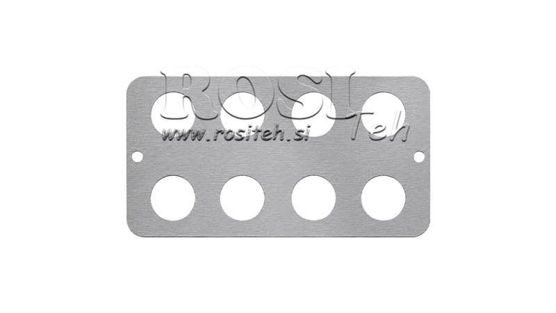 ALUMINIUMPLATTE FÜR JOSTICK ENERGO 8 LÖCHER
