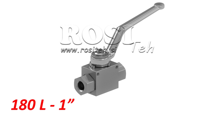 HYDRAULISCHER ABSPERRHAHN RS2 1 - 350BAR - 180lit