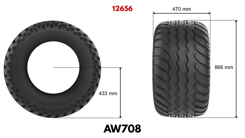 19,0/45-17 ANHÄNGERREIFEN AW708 (14 PR)