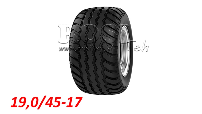 19,0/45-17 ANHÄNGERREIFEN AW708 (14 PR) MIT FELGE 16,00 x 17