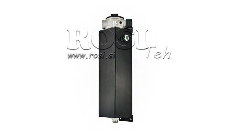 REZERVOAR KOVINSKI 3 LITER KOCKA 100x113x350mm KOMPLET Z OPREMO