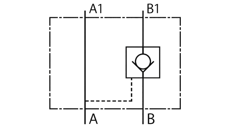 KUGELRÜCKSCHLAGVENTIL CETOP 3 (B)