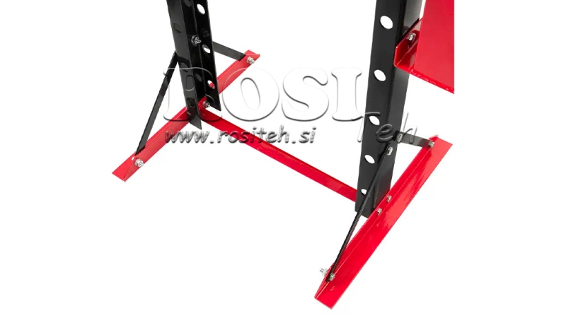 HYDRAULISCHE WERKSTATTPRESSE FÜR LAGER 20T - Doppelpumpe