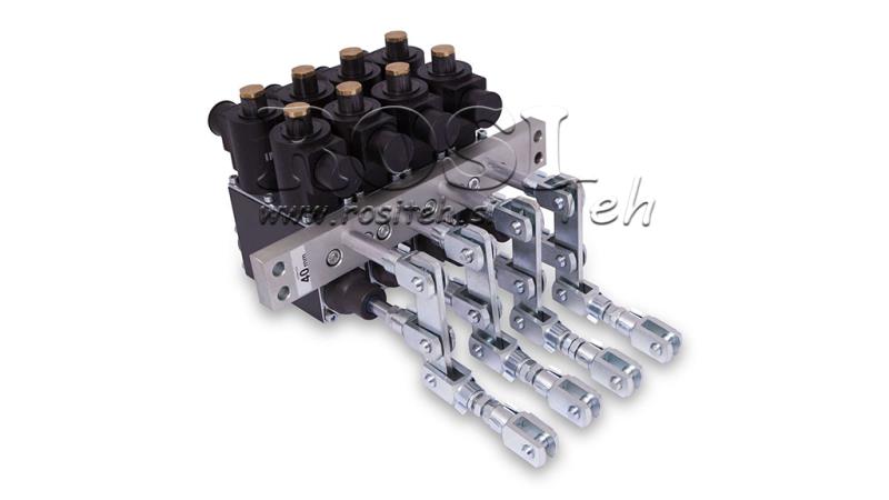 FORLÆNGELSE AF BEVÆGELSEN AF EN ENKELT SEGMENT (12-20MM) TIL VENTIL