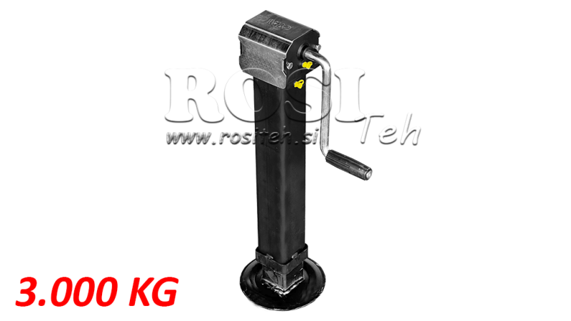 GÆNGET STØTTEBEN 300MM - 3.000KG