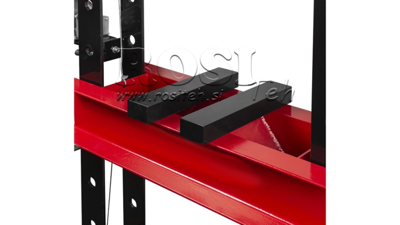 VÆRKSTED HYDRAULISK PRES FOR LEJER 50T - to-hastigheder