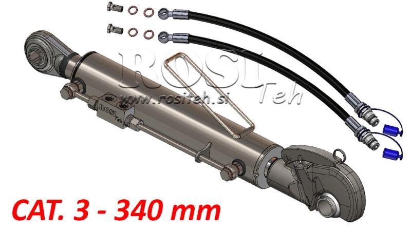 HYDRAULISCHER AUTOMATIK OBERLENKER - CAT. 3 - 80/40-340 (90 - 210 HP)(25,4)
