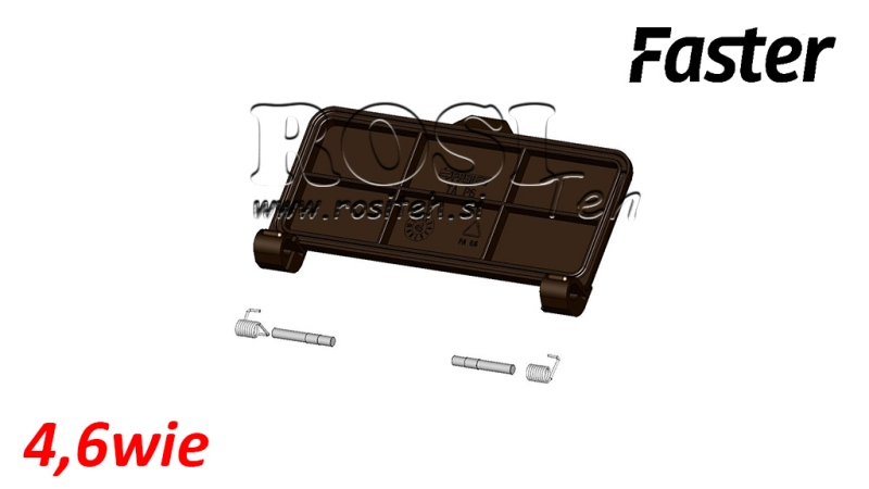 DÆKSEL TIL MULTI-FASTER 4,6VEJS