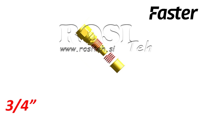 HUN HURTIGKOBLING TIL MULTI-FASTER 3/4 FAST DEL