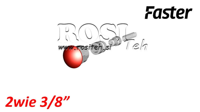 SIKKERHEDSKNAP TIL MULTI-FASTER 3/8 2VEJS FAST DEL