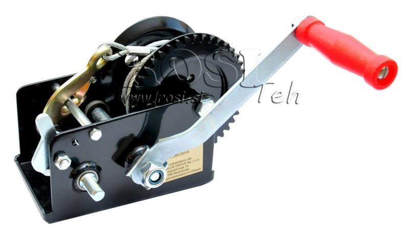 MANUELLE WINCH DWK 25 V - 1133 kg - SEIL