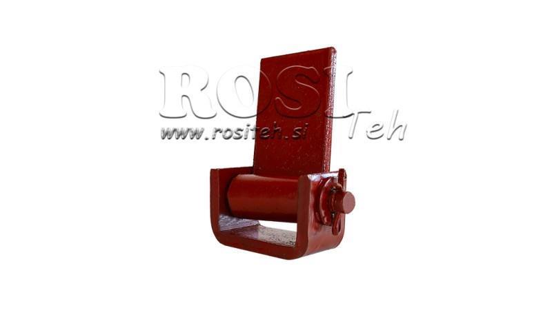 SEITENSCHARNIER FÜR ANHÄNGER KOMPLETT