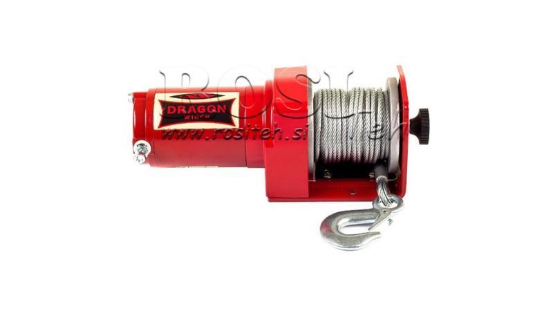12 V ELEKTRISK WINCH DWM 2000 ST - 907 kg