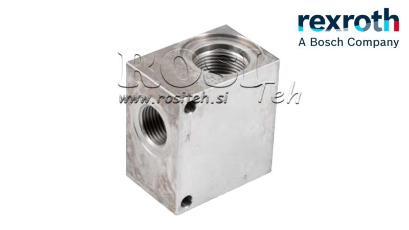 HUS FOR 2-VEGS HYD. VENTIL REXROTH 1/2 70-LIT