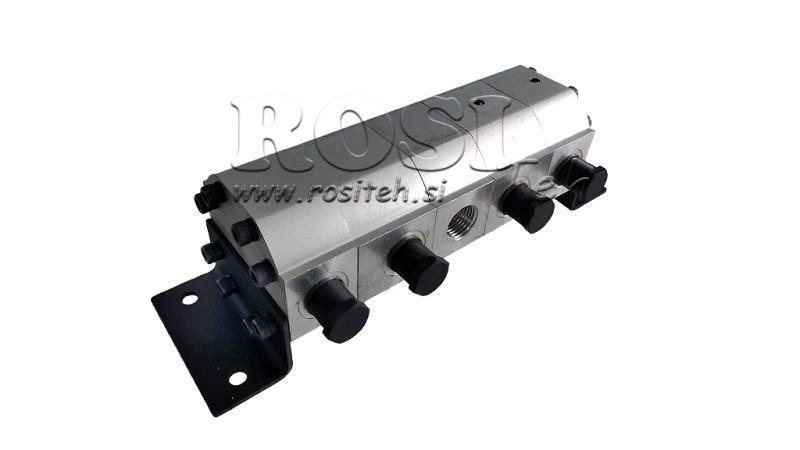 HYDRAULISK GEARKASSE PUMPE FLOW 4/1 (6.4-13.2lit - max.240bar) 3.1cc/SEG