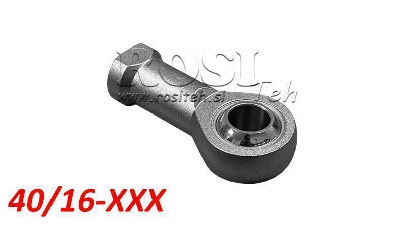 DI MONTAGE FÜR PNEUMATISCHEN ZYLINDER PCAS 40/16 (M12x1.25)