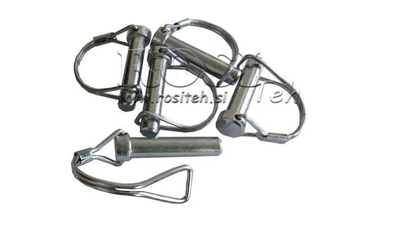 SET VON SICHERHEITSCLIPS HALBRUND fi 8/45 mm (5Stk)