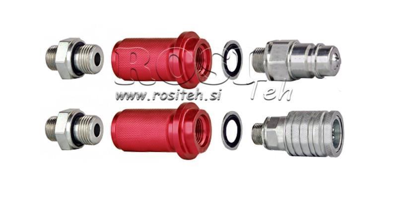 HÅNDTAG TIL HURTIG KOBLING MARKERING M22-1/2 RØD