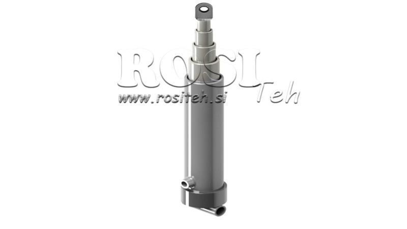 TELESCOPISK CYLINDER 4 TRIN 2495mm-10Ton