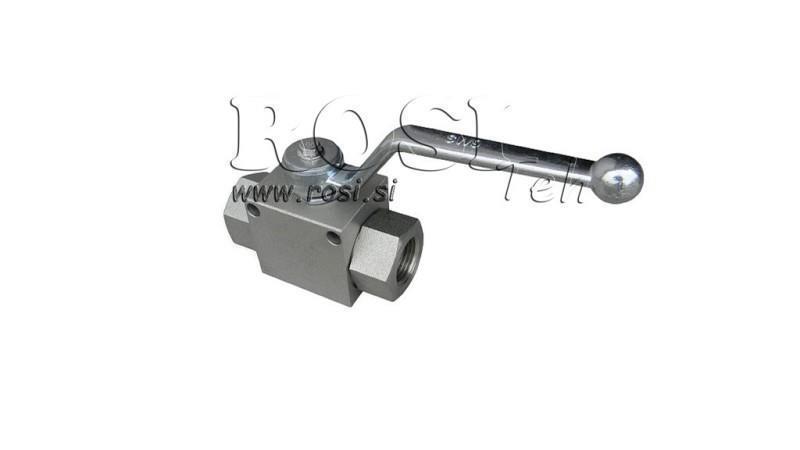 HYDRAULISK STOP VENTIL RS2 3/8 - 500BAR - 35 lit