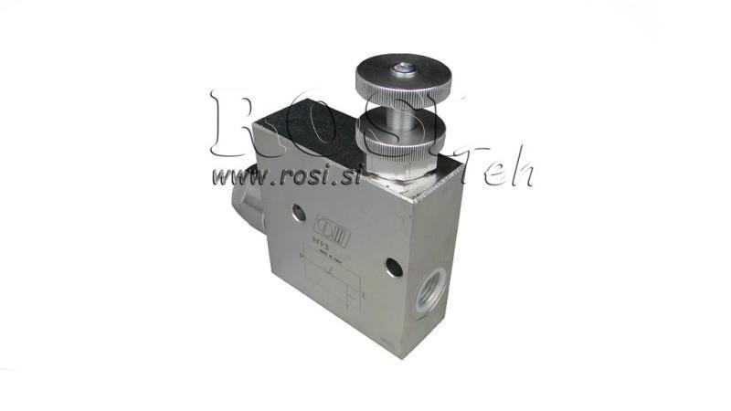 PRIORITÄTSVENTIL RFP3 3/8 offener Tank